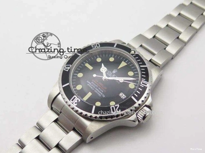 MiroTime 0501 SoftTouch Vintage Sea Dweller 1665 JKF Best Edition Double Red On Bracelet A 3980